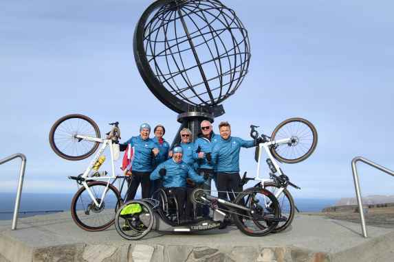3.320 Kilometer nur mit Armkraft