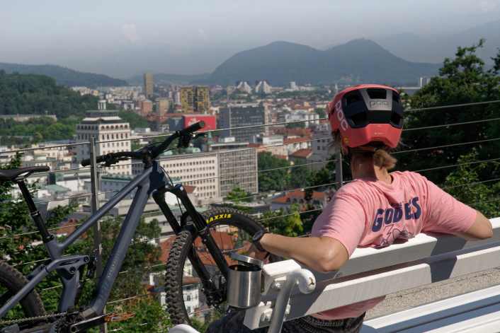 Ljubljanas Trail-Verkehrsnetze