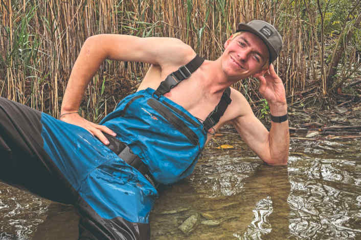 Bodycheck mit XCO-Nachwuchs-Ass Paul Schehl