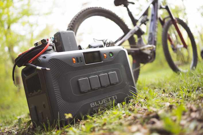 Power station for e-bikers and DIY camper conversions