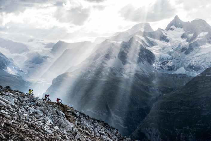 Mit dem Bike quer durch das Schweizer Wallis