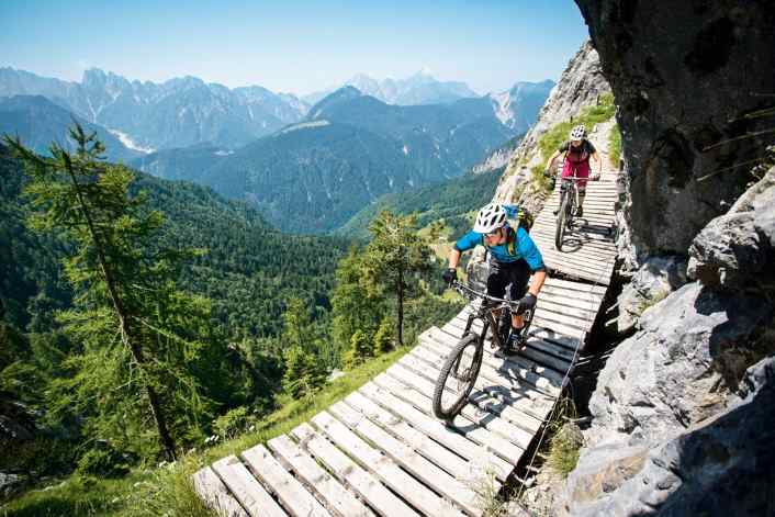 Malurch Supertrail - MTB Tour über den Nassfeld-Pass