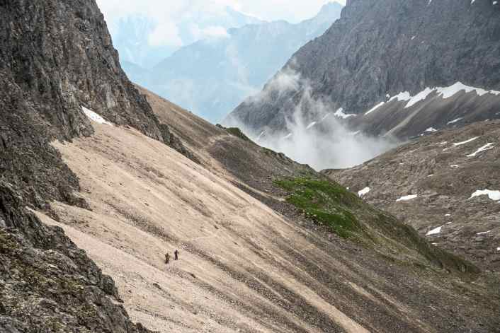 2 Frauen auf den Wetterstein Trails
