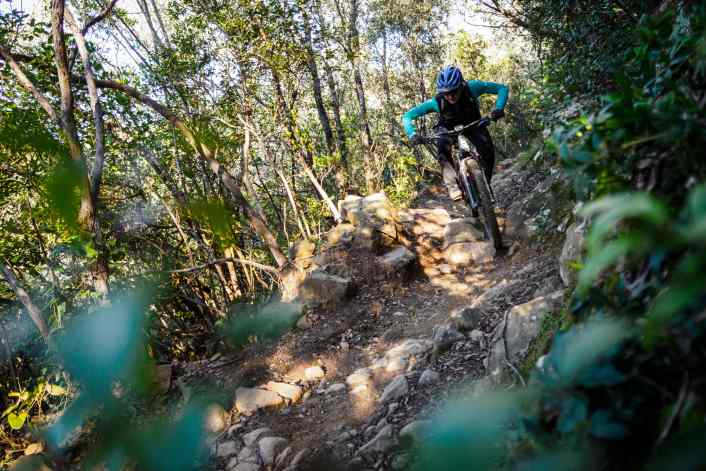 Trail Area Rincine in der Toskana