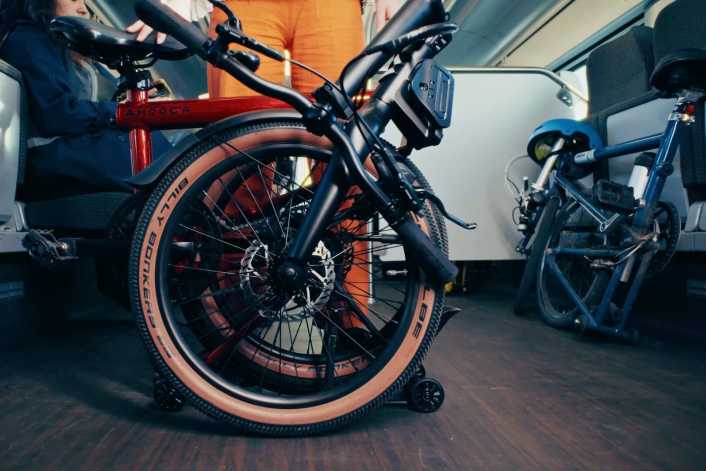 Ahooga-Klappräder mit und ohne Motor