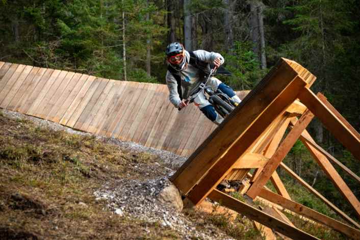 Bikepark Zugspitze - die Eröffnung findet im Mai statt