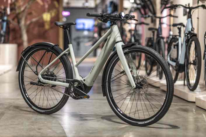 Leichtes E-Bike deutlich reduziert