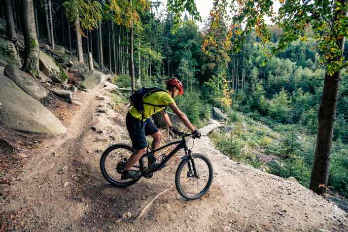 Wenn Deutschland spielt, gehört der Trail mir