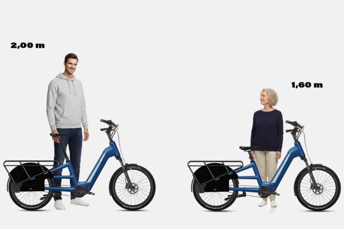 Dieses Bike hält bis zu 250 kg Zuladung aus