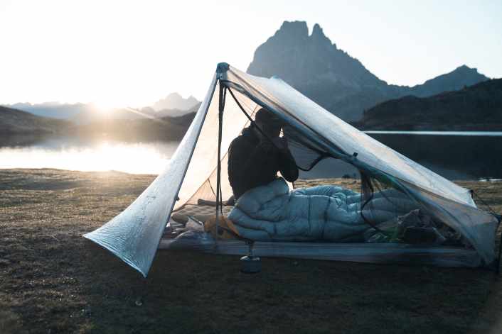 Ultralight-Ausrüstung für Bikepacker