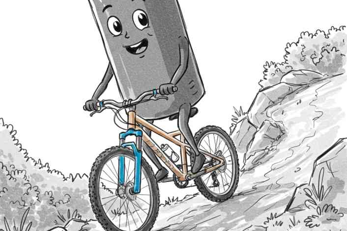 How bikers use their energy