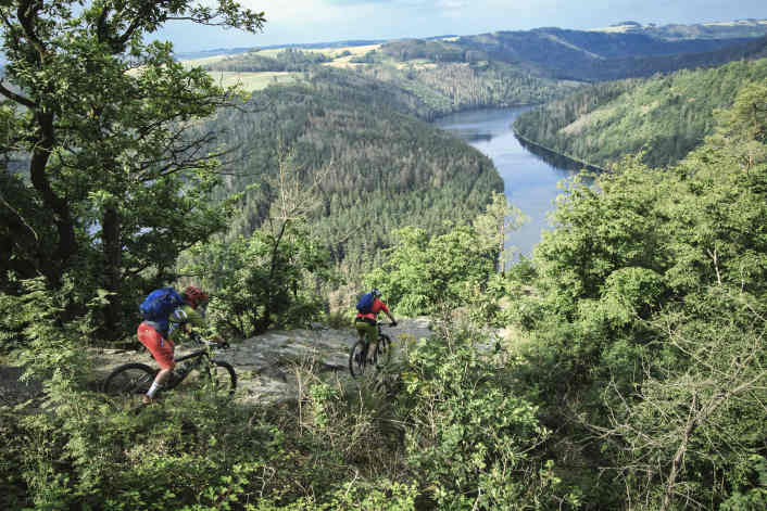 3 Trailtage entlang der Saale von Bad Lobenstein nach Saalfeld