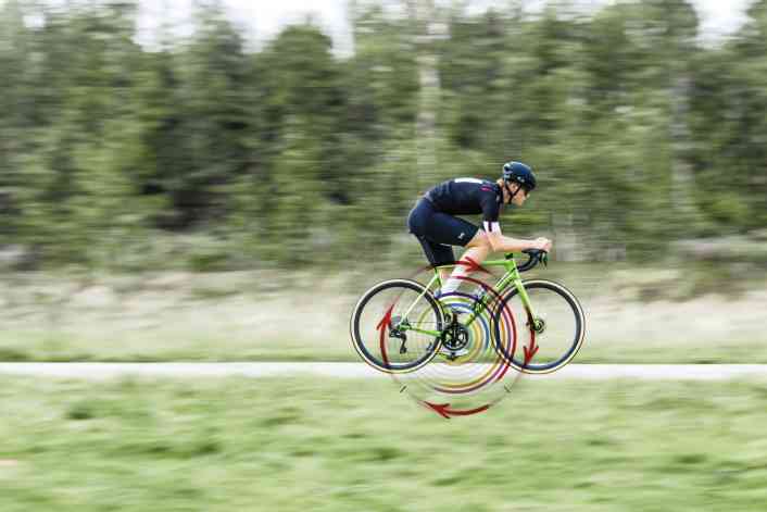 Le travail des muscles à vélo