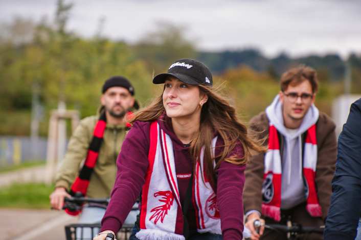 JobRad et le SC Fribourg visent les 90 000 supporters à vélo