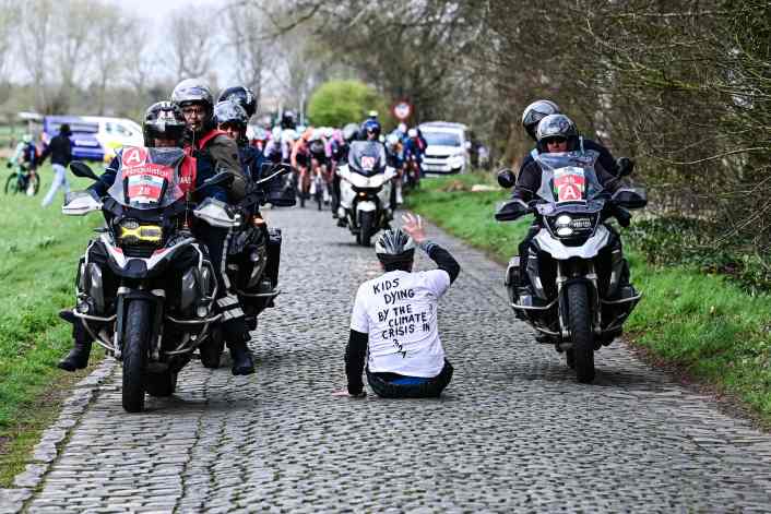 Klimaaktivist verursacht Ausscheiden des Vorjahressiegers