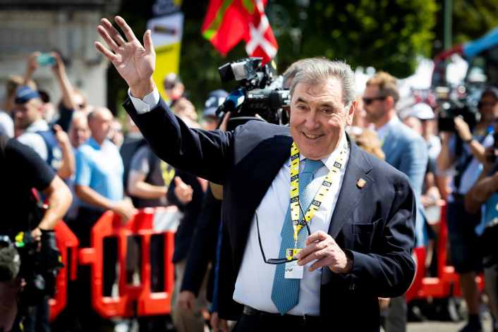 Rad-Legende Merckx wieder im Krankenhaus