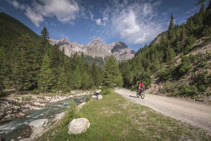 In sechs Tagen mit dem Gravelbike durch Trentino-Südtirol