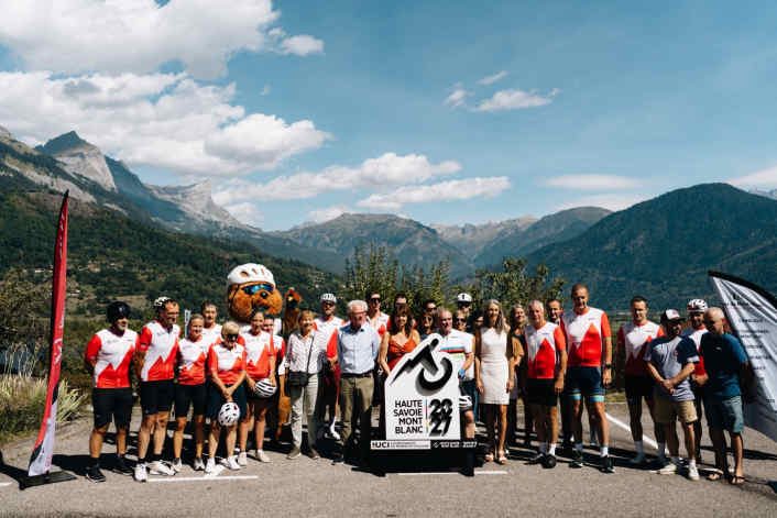 Martin Fourcade sur son vélo de course