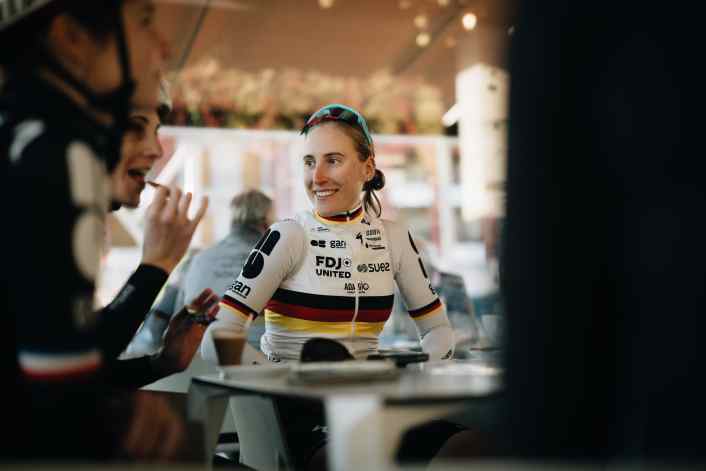 Die deutsche Straßenrad-Meisterin will endlich eigene Erfolge