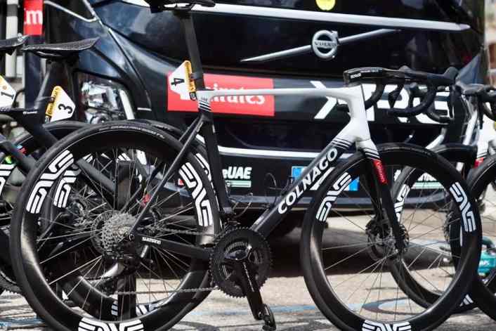 Tour de France-Rennrad des deutschen UAE-Profis