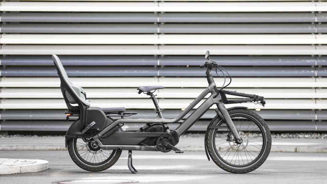 90 Nm starkes E-Lastenrad mit 160 kg Zuladung!