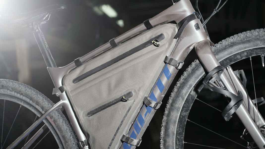 The Decathlon Rockrider frame bag put to the test