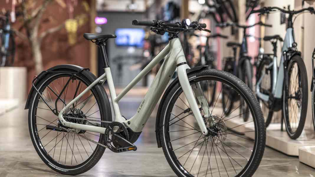 Leichtes E-Bike deutlich reduziert