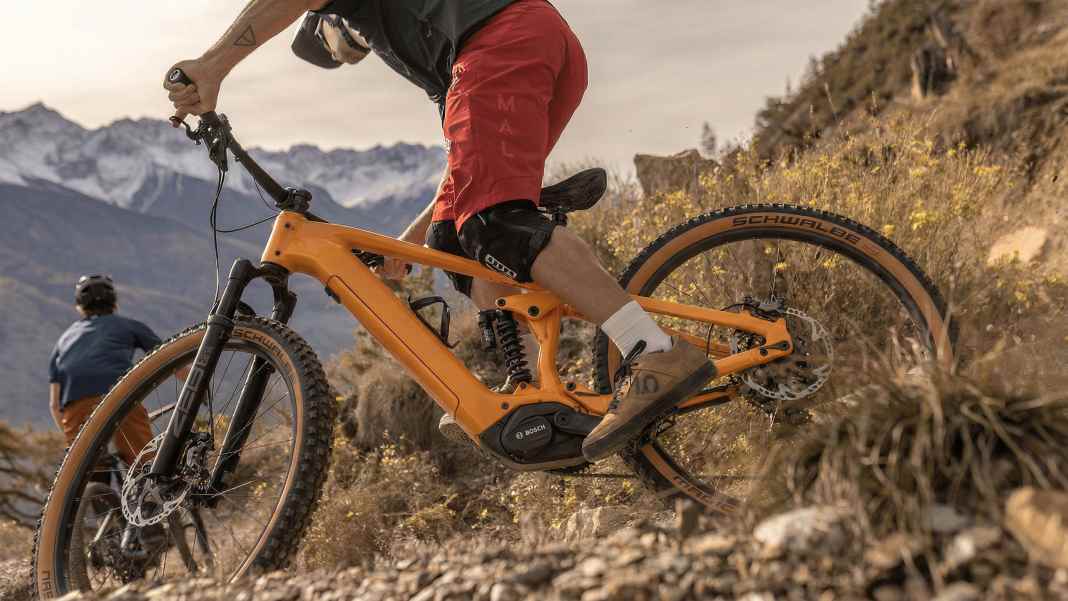 Individuelle Bosch-E-MTBs in Wunschfarbe