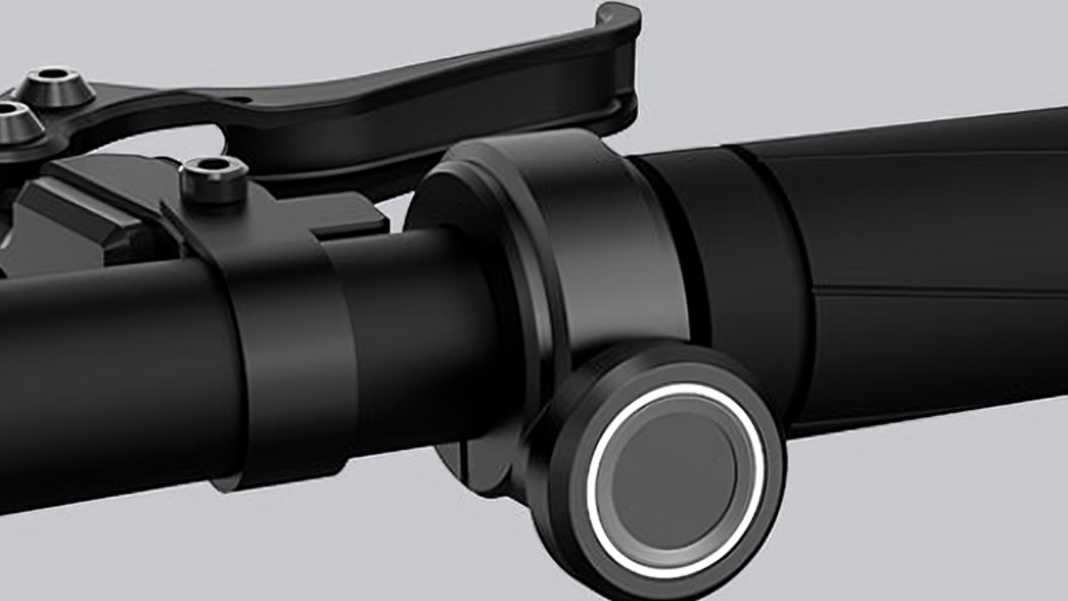 Leichtes E-Bike mit Fingerabdruck-Sensor