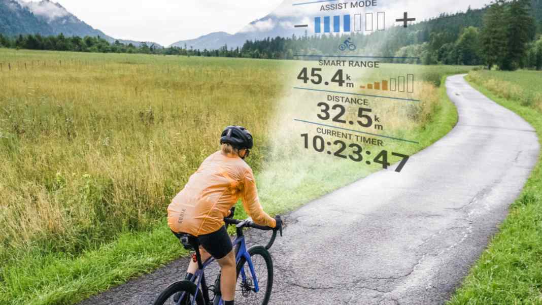 When the bike becomes a high-tech bike