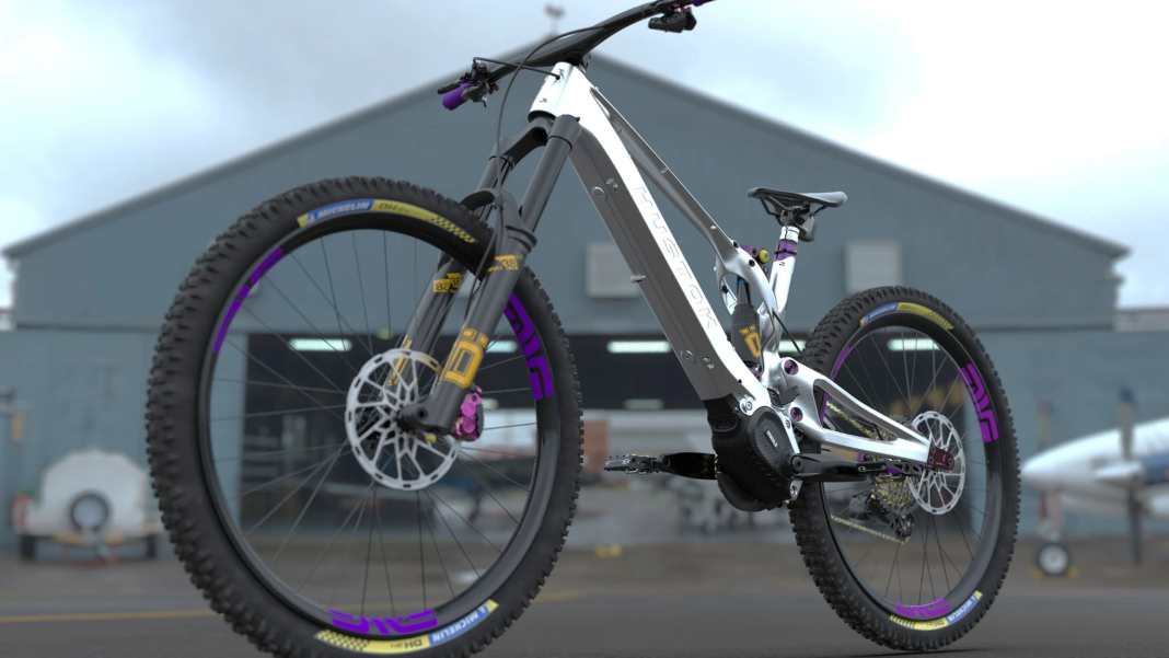 Ein E-MTB direkt aus der Zukunft