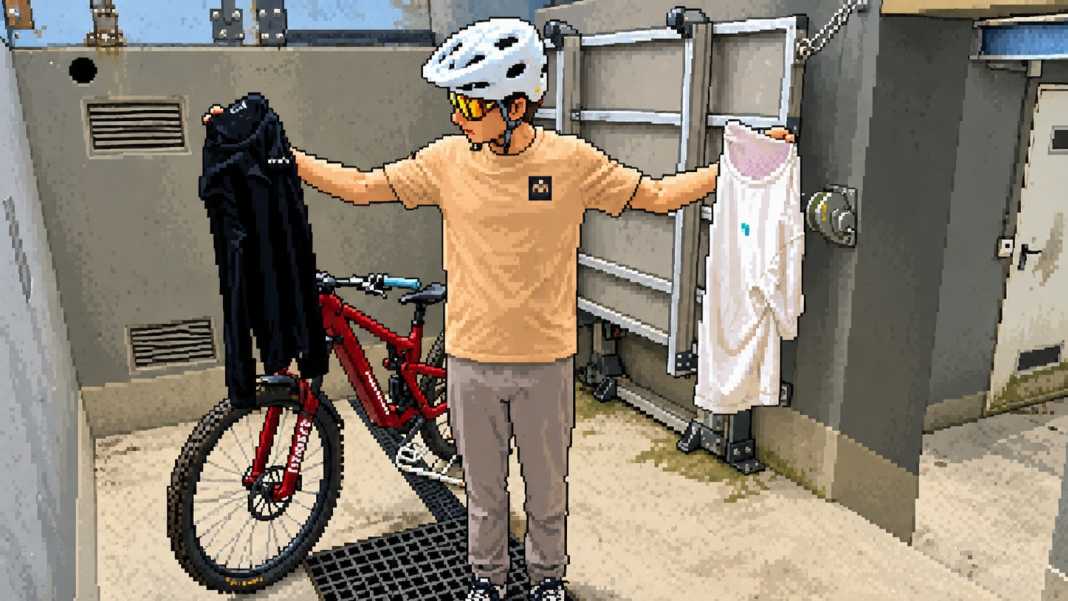 Why has polyester prevailed in cycling clothing?