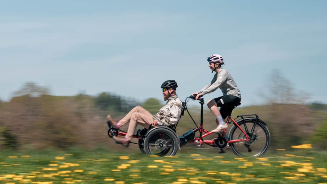 ​Sicher zu zweit Radfahren