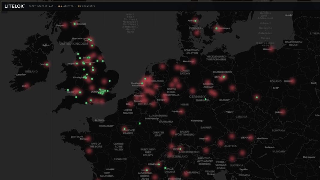 Wo wird dein Fahrrad geklaut? Live-Karte zeigt Diebstahl-Hotspots weltweit
