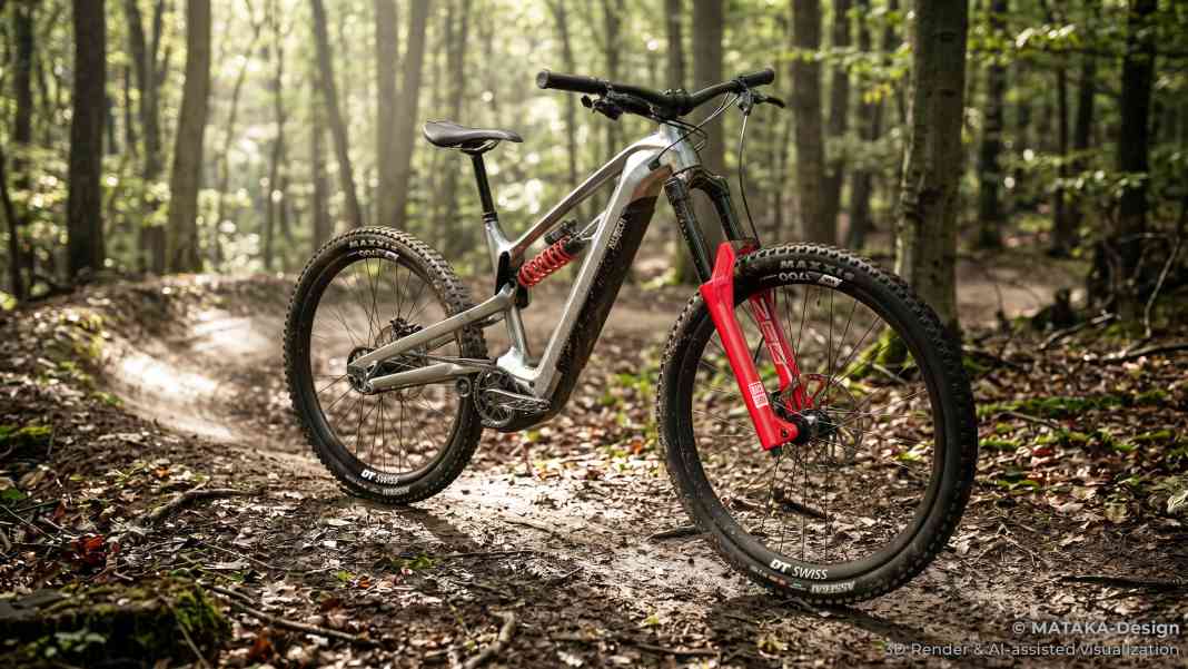 Erstes E-MTB mit Gobaos E-CVT Motor