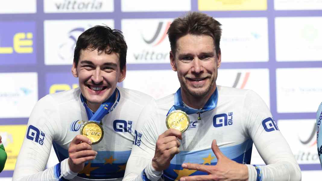 Roger Kluge holt Gold bei der Bahnrad-EM