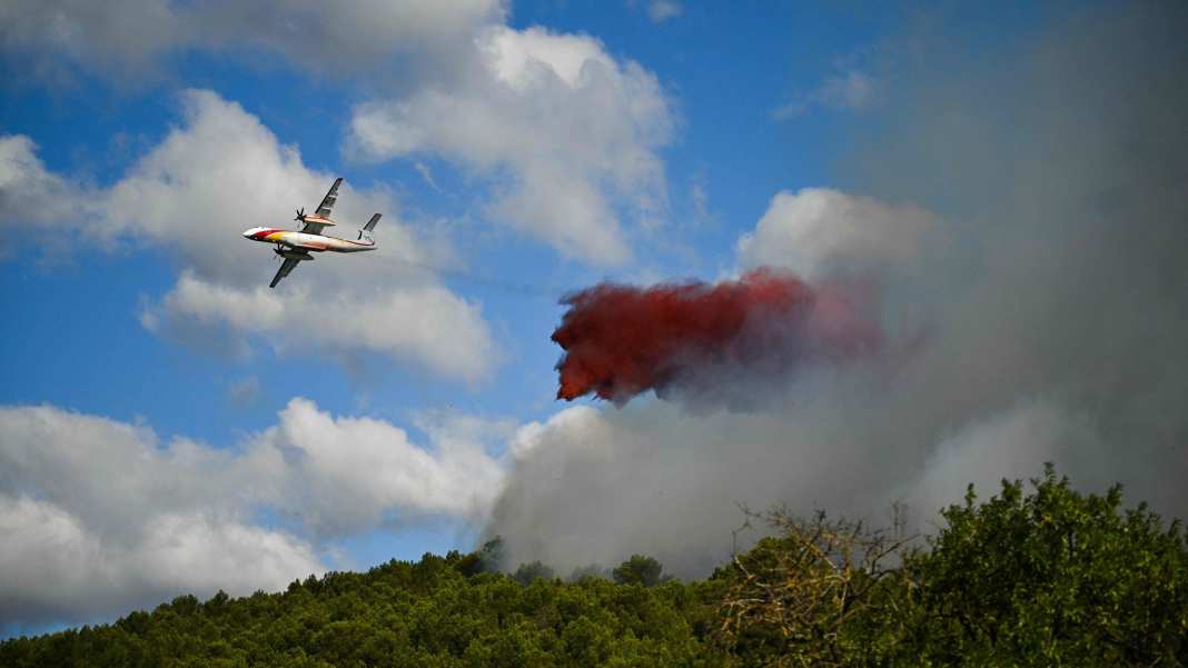 Südfrankreich - Waldbrände bedrohen nächste Tour-Etappe