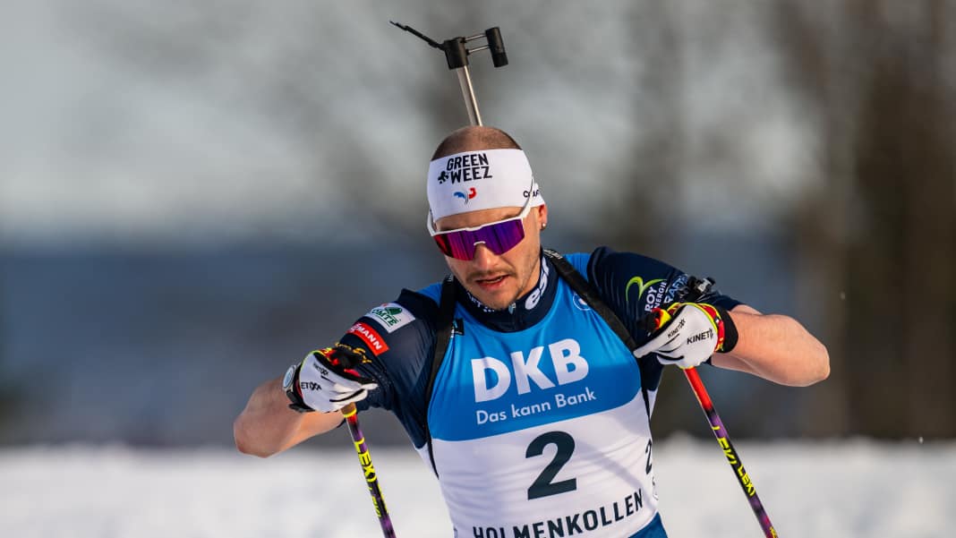 Biathlet Émilien Jacquelin wechselt zum Decathlon CMA CGM Team