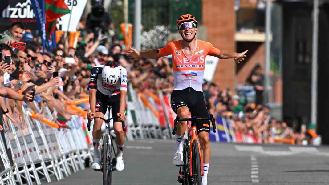 Ausreißer Laurance gewinnt mit Krämpfen im Zwölf-Prozent-Finale