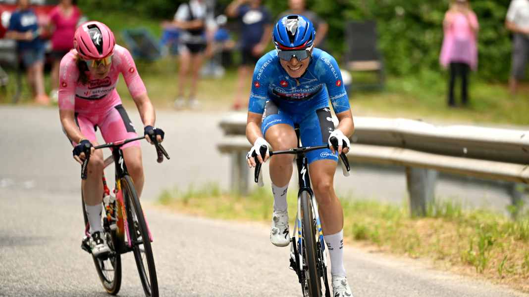 Vollering nimmt van der Breggen am Schlusstag noch Rosa weg