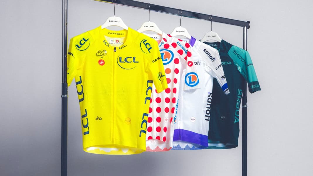 Das sind die neuen Wertungstrikots von Castelli