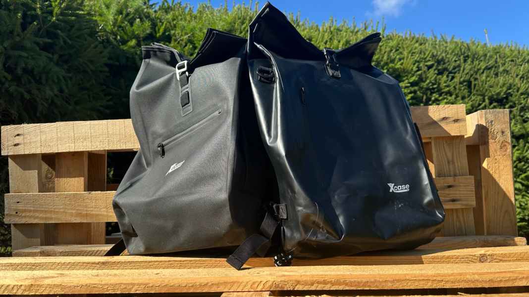 Xcase 3in1-Fahrradtasche - Gepäcktasche & Rucksack in einem