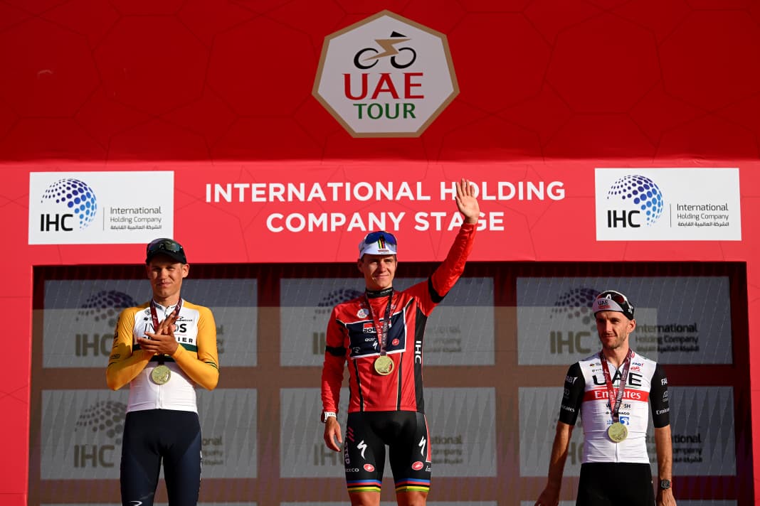 Remco Evenepoel gewinnt UAE Tour
