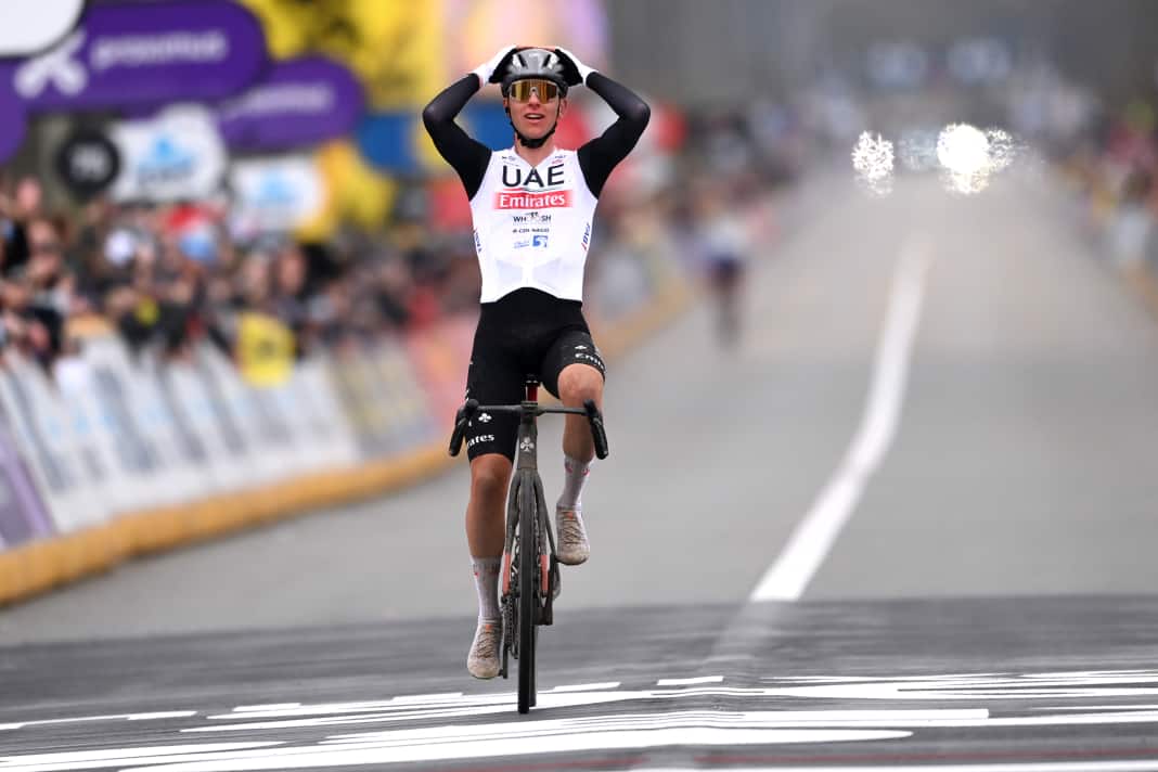 Pogacar triumphiert bei der Ronde van Vlaanderen