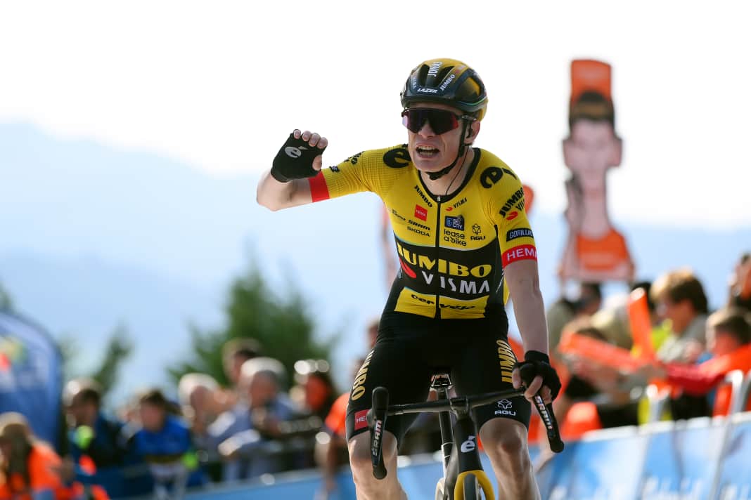 Vingegaard gewinnt dritte Etappe