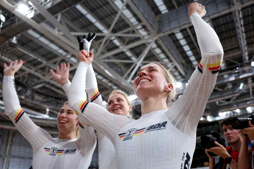 Deutsches Trio holt Gold im Teamsprint
