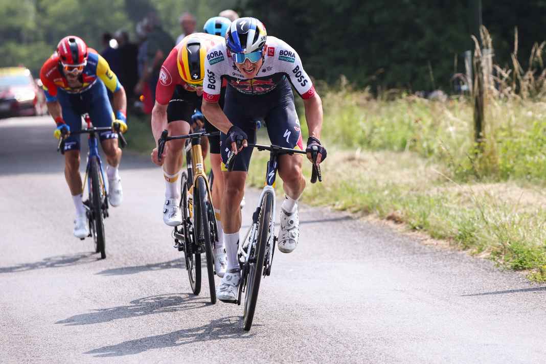 Lipowitz klettert in der Gesamtwertung - Romeo gewinnt 3. Etappe