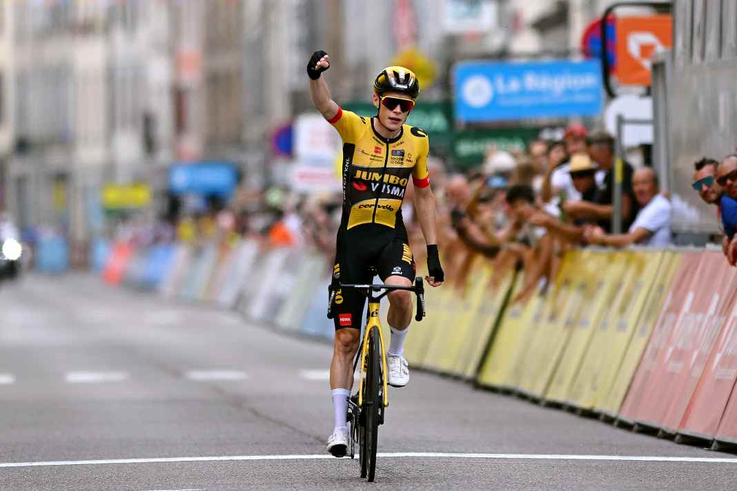 Vingegaard gewinnt 5. Etappe und holt Gelb