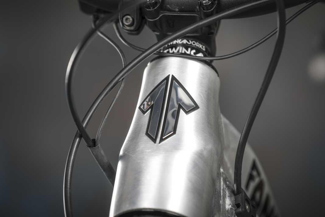 Gebürstetes E-Bike-Schmuckstück