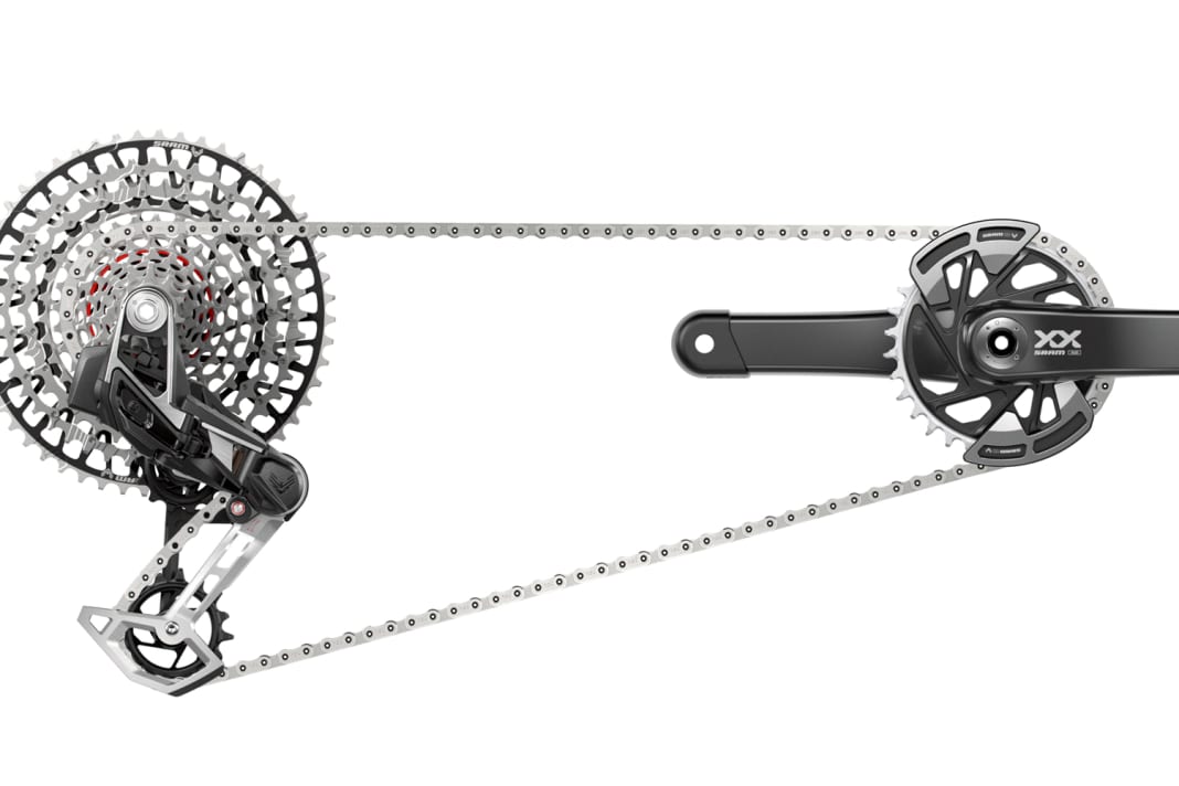 Sram XX Eagle Transmission vs. Sram Eagle XX1 AXS im Vergleich